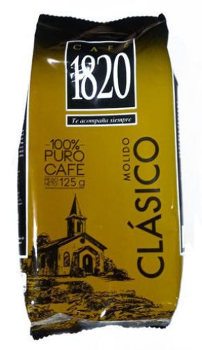 Imagen de CAFÉ MOLIDO 1820 125 G 