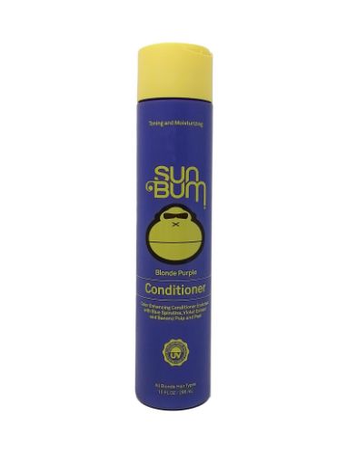 Imagen de ACONDICIONADOR SUN BUM BLONDE PURPLE PARA CABELLO  295 ml 