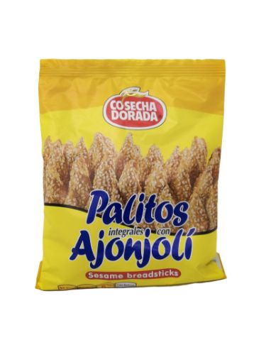 Imagen de PALITOS COSECHA DORADA INTEGRALES CON AJONJOLI 100 g 