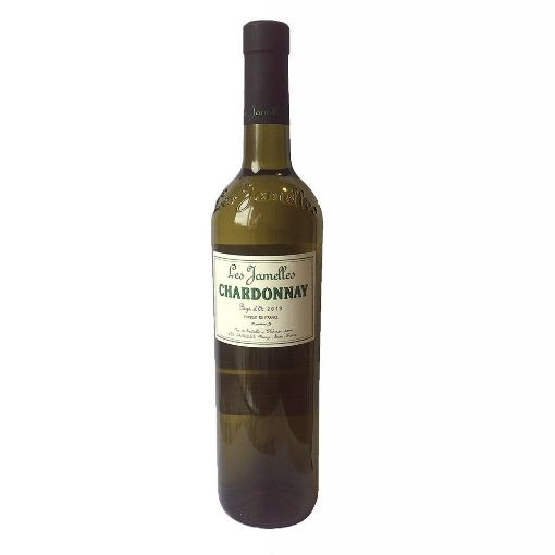 Imagen de VINO BLANCO LES JAMELLES CHARDONNAY DE PAYS D OC 750 ml 