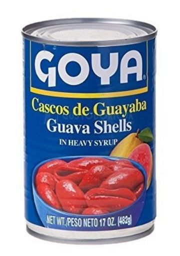 Imagen de CASCOS DE GUAYABA GOYA LATA 482 g 