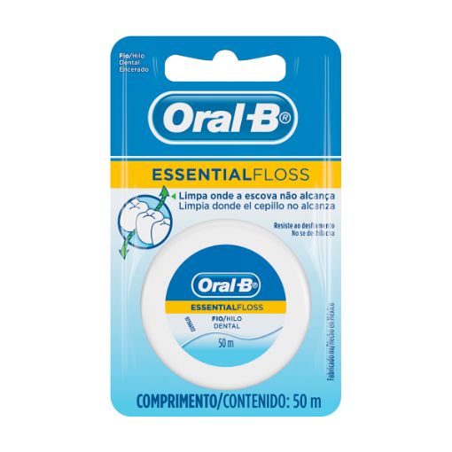 Imagen de HILO DENTAL ORAL-B ESSENTIALFLOSS 5000 CM 1 UND