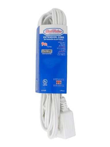 Imagen de EXTENSION ELECTRICA BEST VALUE BLANCA E27609 2.7 M