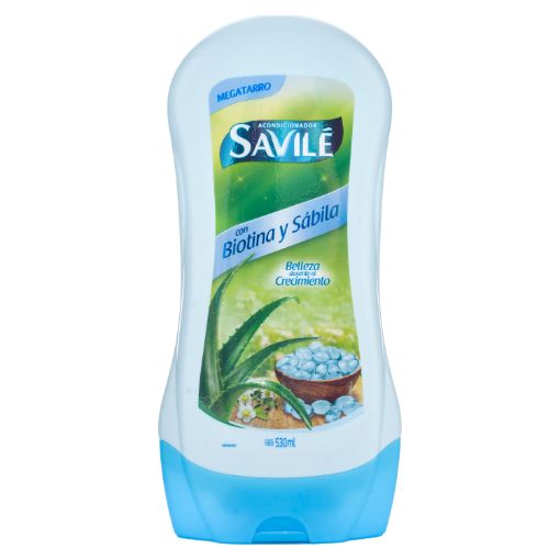 Imagen de ACONDICIONADOR SAVILE CON BIOTINA & SABILA 530 ml 