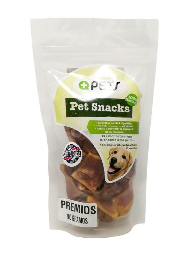 Imagen de SNACK  MAS Q PETS PARA MASCOTAS PREMIOS 100% NATURAL  100 g 