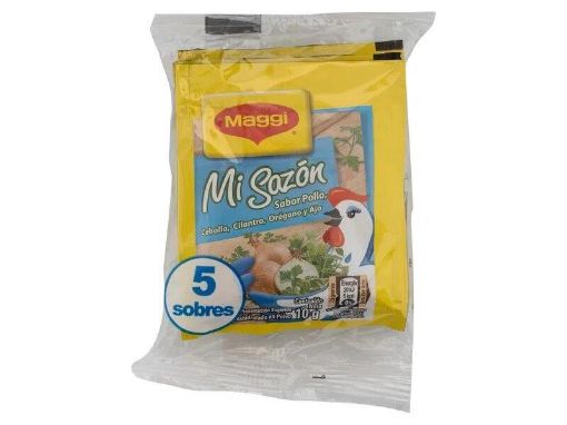 Imagen de SAZONADOR MAGGI MI SAZÓN 5 UND 50 g 