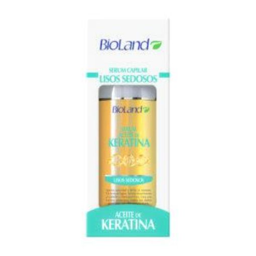 Imagen de TRATAMIENTO CAPILAR BIOLAND LISOS SEDOSOS CON ACEITE DE KERATINA 110,00 ml 