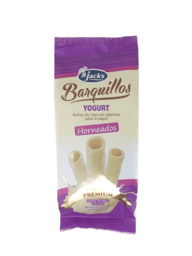 Imagen de BARQUILLO JACKS YOGURT PREMIUM 100 G