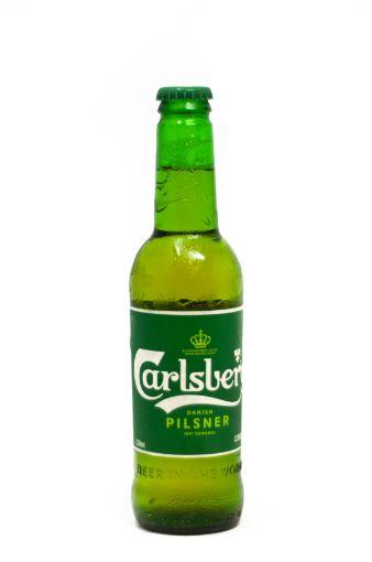 Imagen de CERVEZA CARLSBERG DANISH PILSNER BOTELLA 330,00 ml 