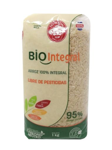 Imagen de ARROZ TÍO PELÓN BIO INTEGRAL 95% GRANO ENTERO 1000 g 