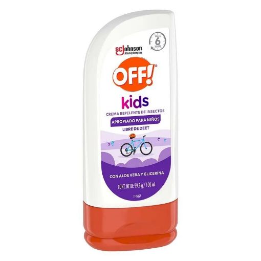 Imagen de REPELENTE OFF! KIDS DE INSECTOS EN CREMA PARA NIÑOS 99.8 G