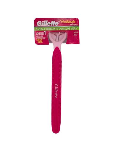 Imagen de RASURADORA GILLETTE PRESTOBARBA ULTRAGRIP ALOE VERA 1 UND