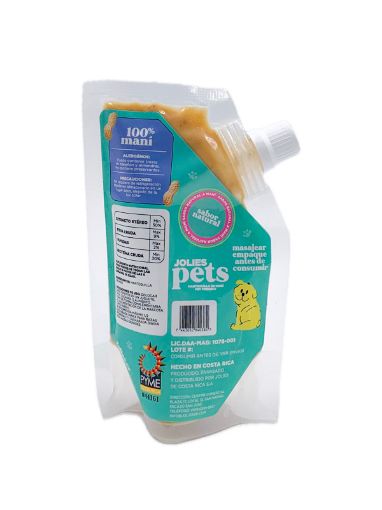 Imagen de MANTEQUILLA DE MANÍ JOLIES PETS PARA PERROS DOYPACK 150.00 G