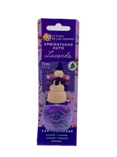 Imagen de AROMATIZANTE LA CASA DE LOS AROMAS  AUTO LAVANDA 7.00 ML