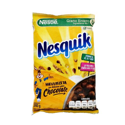 Imagen de CEREAL NESTLÉ NESQUICK CHOCOLATE BOLSA 340 g 