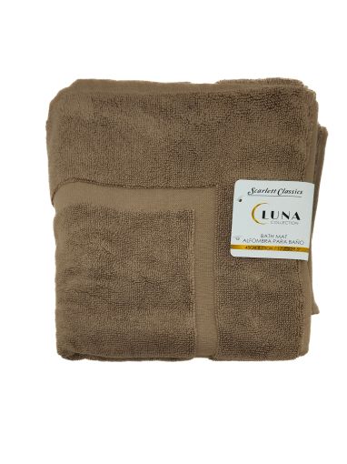 Imagen de ALFOMBRA SCARLETT CLASSICS PARA BAÑO COLORES SURTIDOS 45X75 CM #SCR-1053 1.00 UND