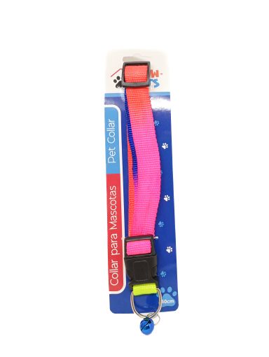 Imagen de COLLAR PARA MASCOTAS PAW PETS MULTICOLOR 40 CM #PAW-1016 1 UND