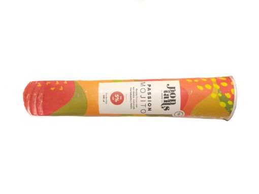 Imagen de BEBIDA FROZEN  POPTAILS RON BLANCO, PULPA DE MARACUYA, HIERBABUENA Y LIMON  100 ML