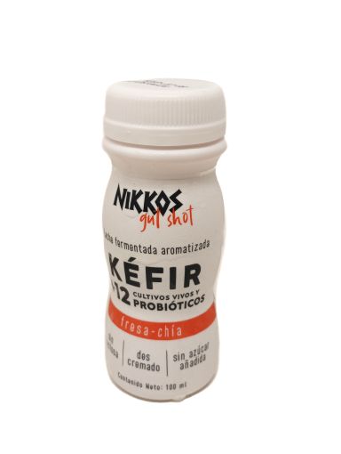 Imagen de KEFIR NIKKOS FRESA & CHIA 100 ml 
