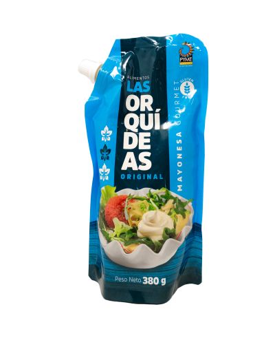 Imagen de MAYONESA LAS ORQUIDEAS ORIGINAL DOYPACK 380 ML