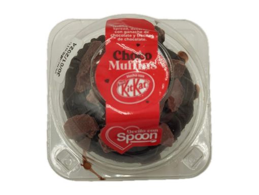 Imagen de MUFFIN SPOON CHOCOLATE KIT KAT NAVIDEÑO UND 1 UND