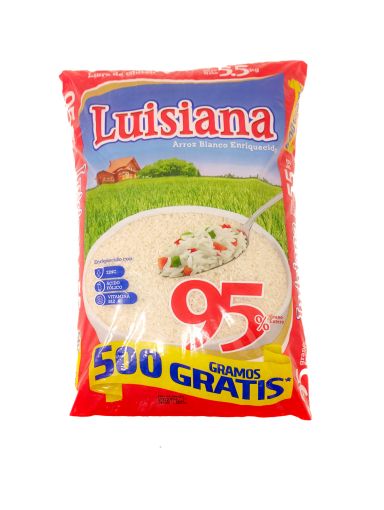 Imagen de OFERTA  ARROZ LUISIANA 95% GRANO ENTERO 10% MAS 5500 G