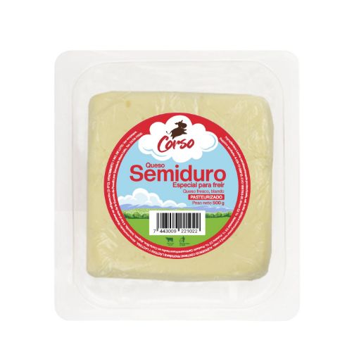 Imagen de QUESO SEMIDURO CORSO 500 G