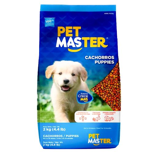 Imagen de ALIMENTO PARA PERROS PET MASTER CACHORROS 2000.00 G