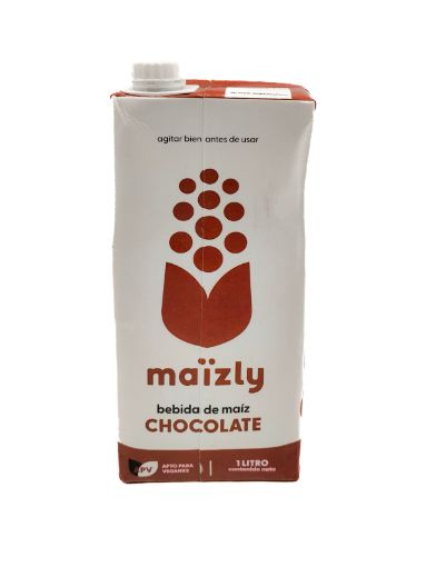 Imagen de BEBIDA MAIZLY DE MAIZ CHOCOLATE VEGANA TETRAPACK 1000 ML