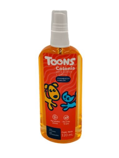 Imagen de COLONIA TOONS PARA MASCOTA FRAMBUESA & MELÓN 120 ML