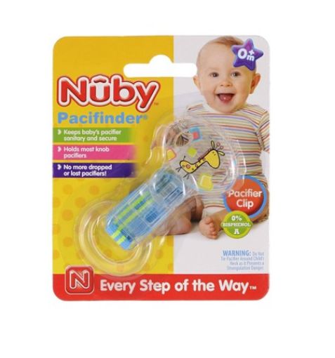 Imagen de SUJETA CHUPETAS NUBY #5999 1 UND