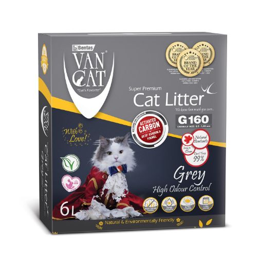 Imagen de ARENA PARA GATO VAN CAT CON CARBON ACTIVADO CAJA 2721.00 G