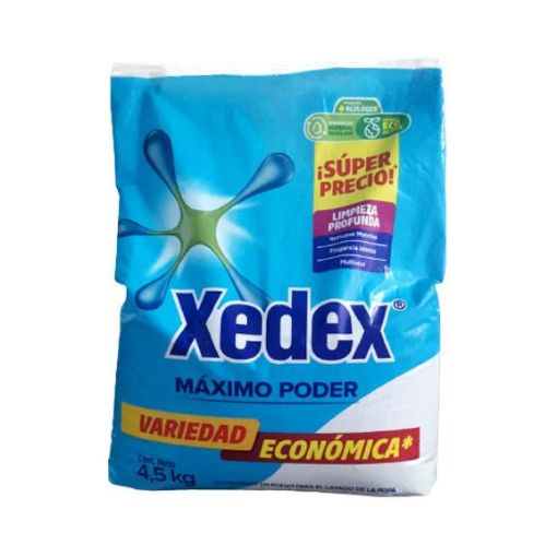 Imagen de DETERGENTE XEDEX EN POLVO MÁXIMO PODER  4500.00 G