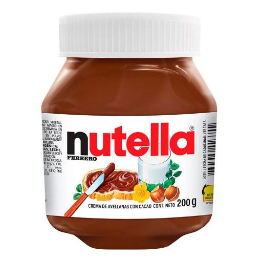 Imagen de CREMA NUTELLA DE AVELLANA CON CACAO 200 G