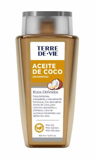 Imagen de SHAMPOO TERRE DE VIE ACEITE DE COCO RIZOS DEFINIDOS 400.00 ML