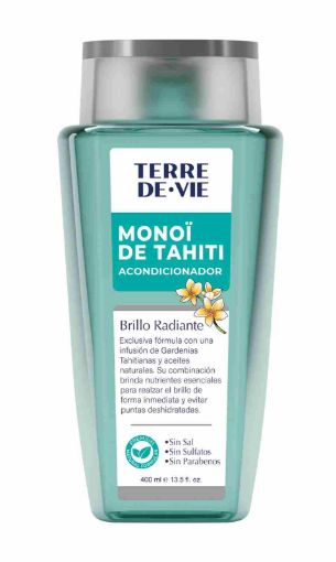 Imagen de ACONDICIONADOR TERRE DE VIE  MONOI DE TAHITI BRILLO RADIANTE 400.00 ML