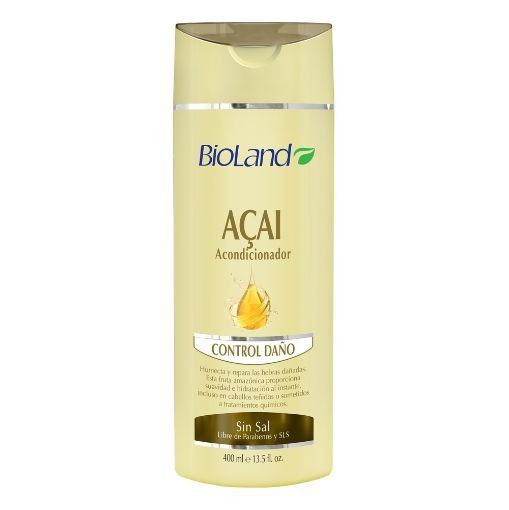 Imagen de ACONDICIONADOR BIOLAND AÇAI CONTROL DAÑO 400 ml 
