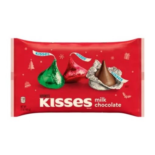 Imagen de CHOCOLATE HERSHEYS KISSES SURTIDOS BOLSA 1200 G