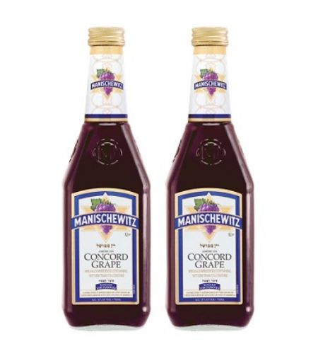 Imagen de OFERTA MANISCHEWITZ 1500 ML-2 UND VINO TINTO CONCORD GRAPE BLEND 750 ML