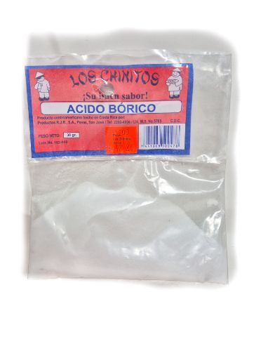 Imagen de ACIDO BORICO LOS CHINITOS 30 G