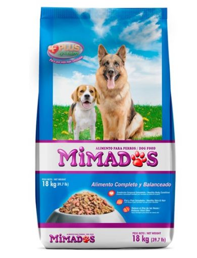 Imagen de ALIMENTO PARA PERRO MIMADOS ADULTO 18000 G