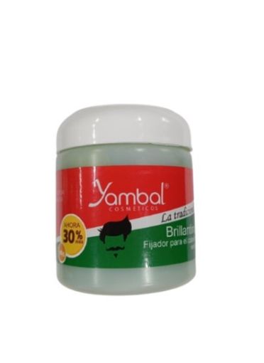 Imagen de FIJADOR YAMBAL BRILLANTINA VERDE PARA CABELLO 100 g 