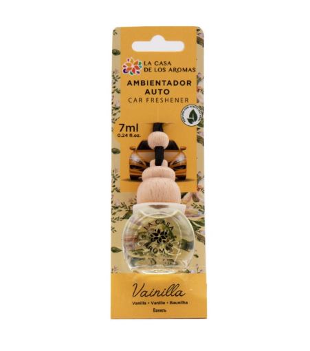 Imagen de AROMATIZANTE LA CASA DE LOS AROMAS AUTO VAINILLA 7.00 ML