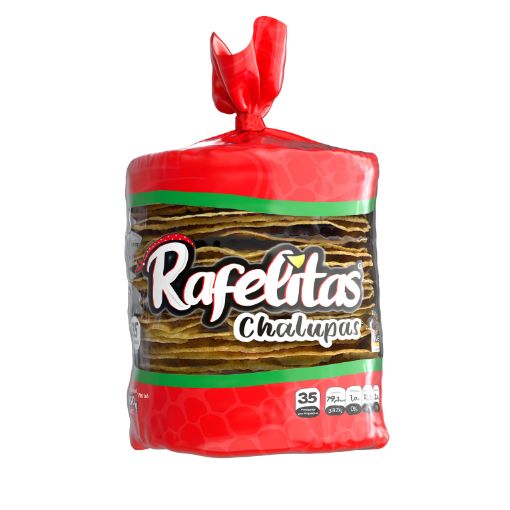 Imagen de TORTILLAS RAFELITAS PARA CHALUPAS 35 UND 450.00 G