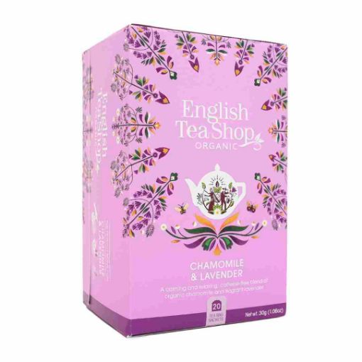 Imagen de TÉ DE MANZANILLA Y LAVANDA ENGLISH TEA SHOP 20 UND 30.00 G