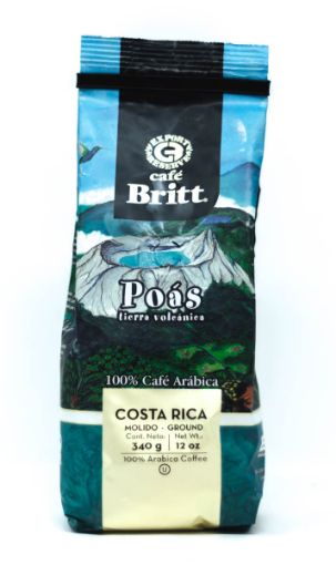 Imagen de CAFÉ BRITT POÁS TIERRA VOLCÁNICA MOLIDO 300 G