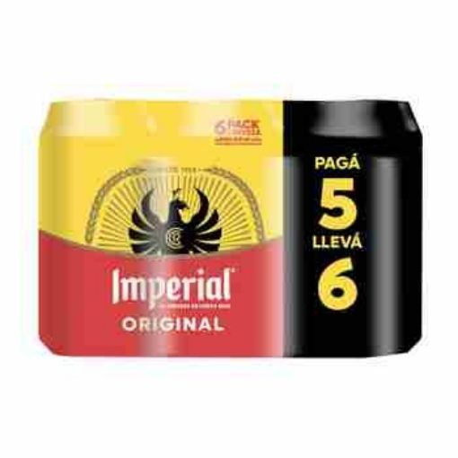 Imagen de OFERTA IMPERIAL 2838 ML - 5 UND CERVEZA 473 ML + 1 GRATIS 