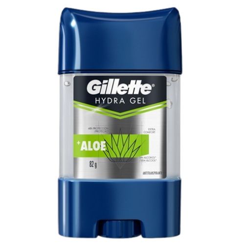 Imagen de DESODORANTE GILLETTE HYDRA GEL ALOE PARA HOMBRE EN GEL 82 G