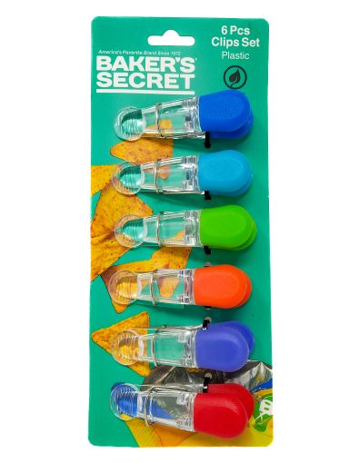 Imagen de SET DE PRENSAS BAKERS SECRET PARA SELLAR BOLSAS #BS40102 6 UND