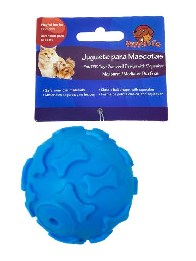 Imagen de JUGUETE PARA MASCOTAS PUPPY & CO  DE PLÁSTICO BOLITA #847-AW-C016 1 UND